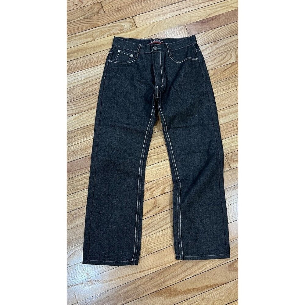 Old Skool Jeans Boys Size 12 Black Denim Jeans
